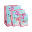 Picture of FLORAL TEACUP BAG BLUE